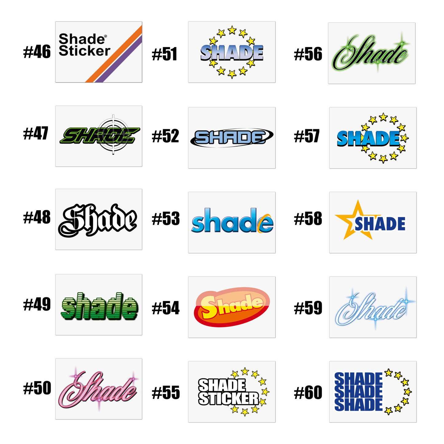 Sticker mit Wunschtext