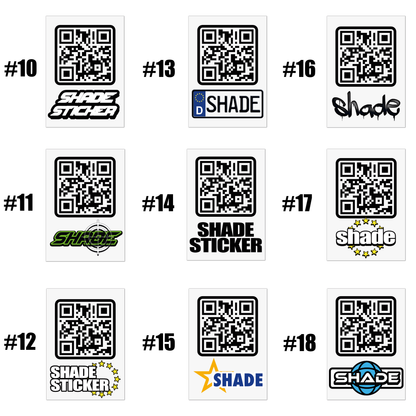 Sticker mit QR-Code