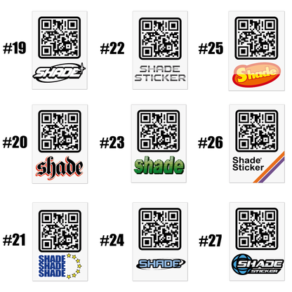 Sticker mit QR-Code