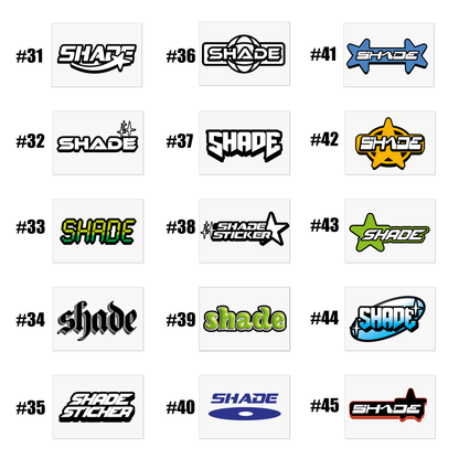 Sticker mit Wunschtext