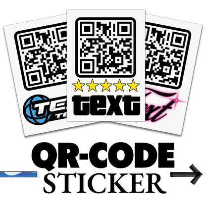 Sticker mit QR-Code