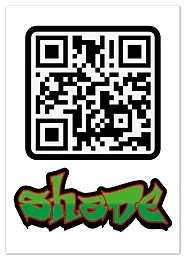 QR-CODE STICKER – Design #02